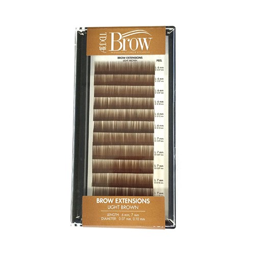 Light Brown Brow Extensions (LS)